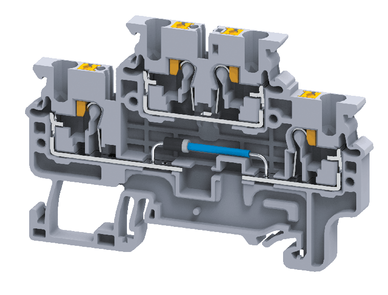带电子元器件接线端子